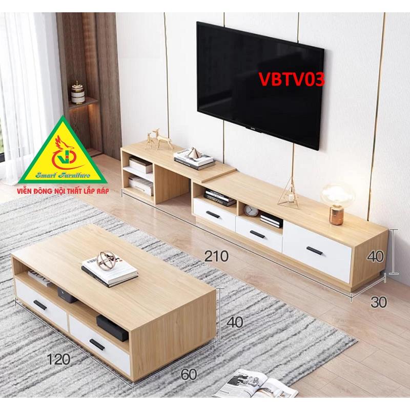 Kệ Tivi Hiện Đại Và Bàn Trà Cho Phòng Khách