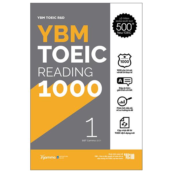 YBM Toeic Reading 1000 - Vol 1
