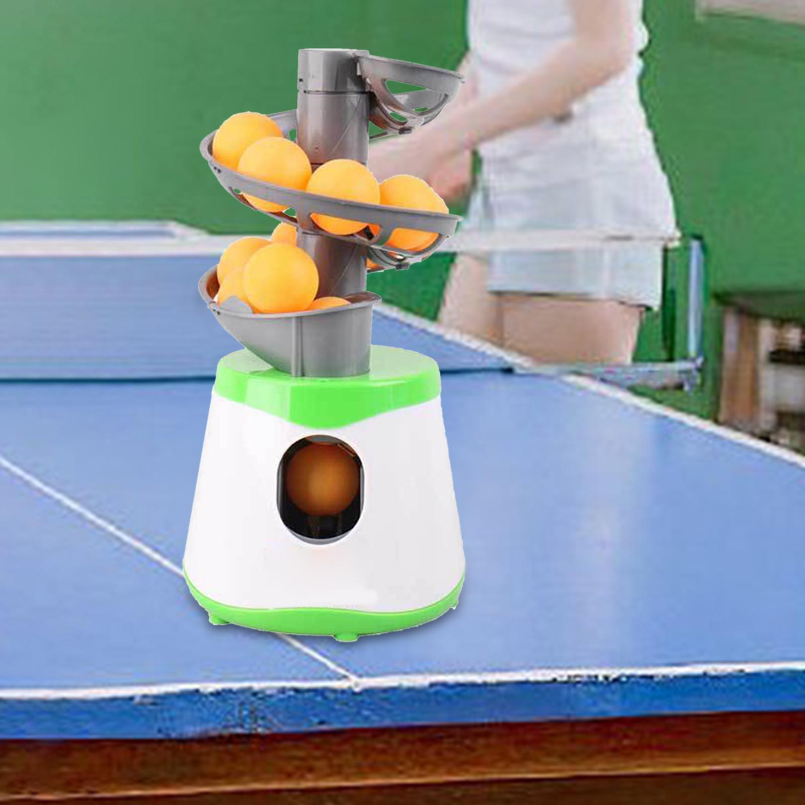 Tennis Trainer  Pong Serve Training  On Table