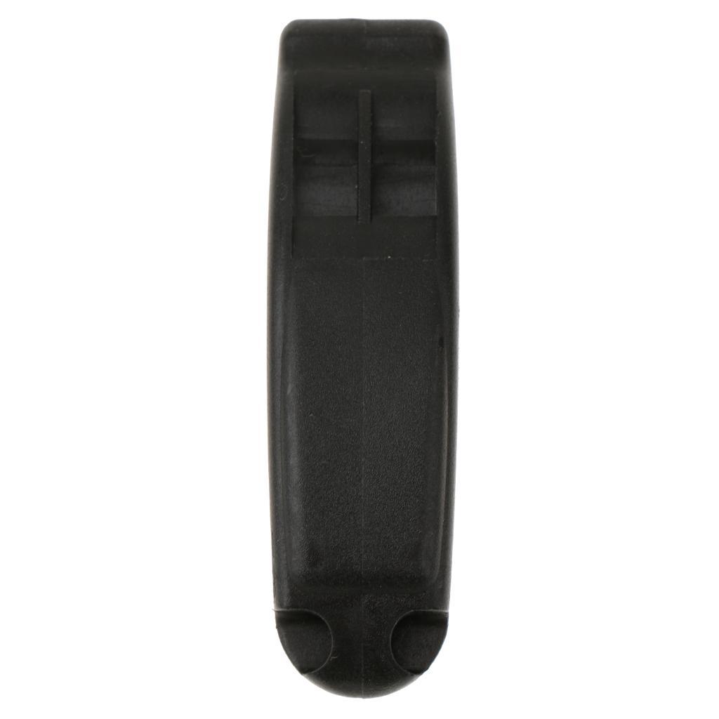 Emergency Survival Whistle Buckle Clip Outdoor Camping Hiking Safety Rescue Tool