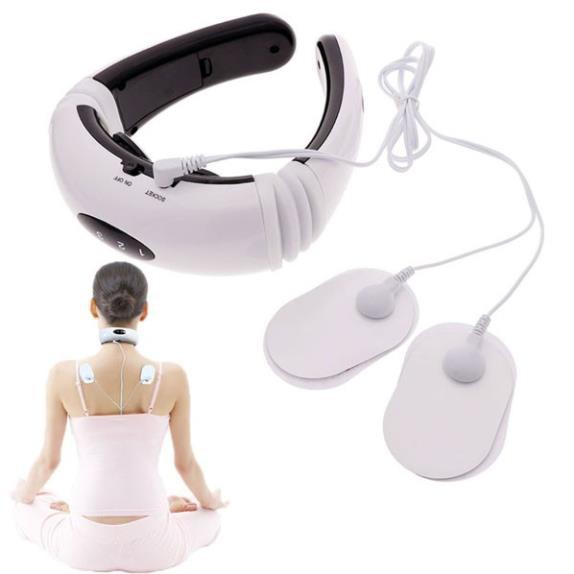 MÁY MASSAGE CỔ, VAI, GÁY CẢM ỨNG XUNG ĐIỆN TỪ 3D THÔNG MINH