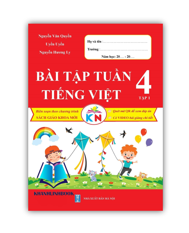 Sách - Bài tập tuần tiếng việt 4 - tập 1 ( biên soạn theo chương trình SGK mới ) (Kết Nối)