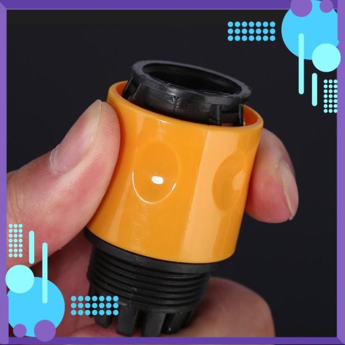 ️ Bộ dây vòi xịt nước rửa xe, tưới cây , tăng áp 3 lần, loại 3m, 5m 206236A đầu đồng, cút, nối PE, d.vàng