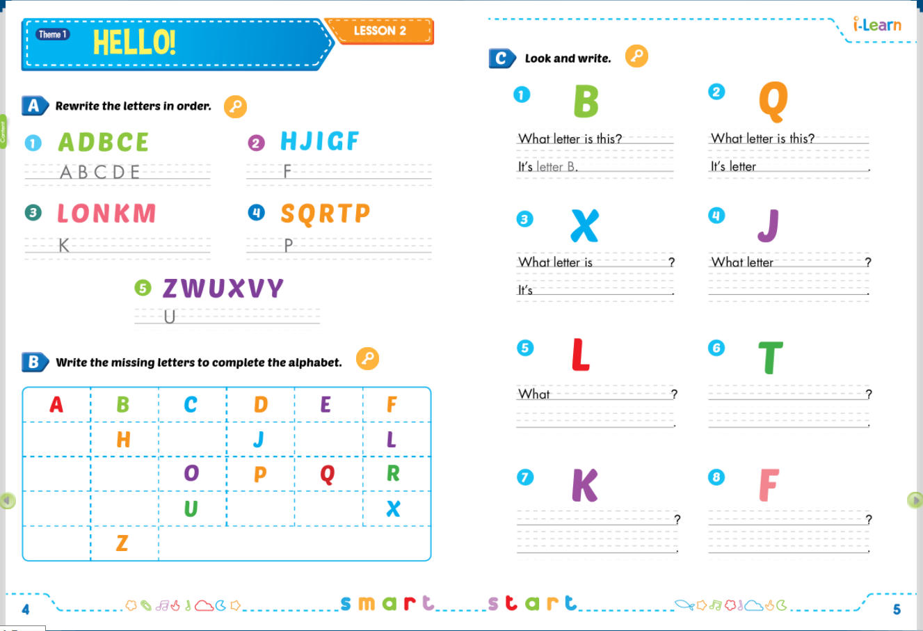 Hình ảnh [E-BOOK] i-Learn Smart Start Grade 3 Sách mềm sách bài tập
