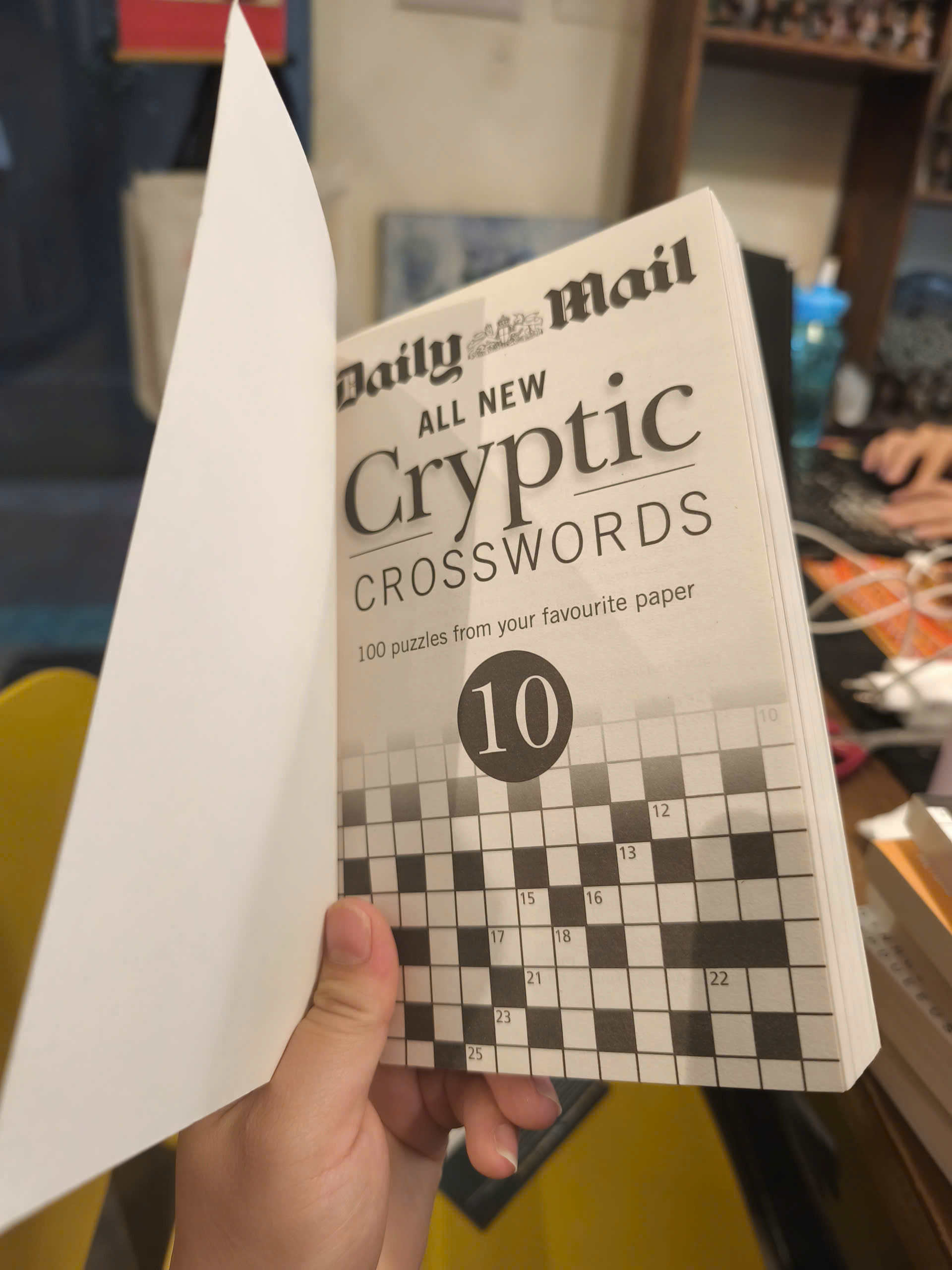 Sách - All New Cryptic Crosswords 10 | Games / Ngoại văn Nhập khẩu UK / Trò chơi ô chữ giải trí