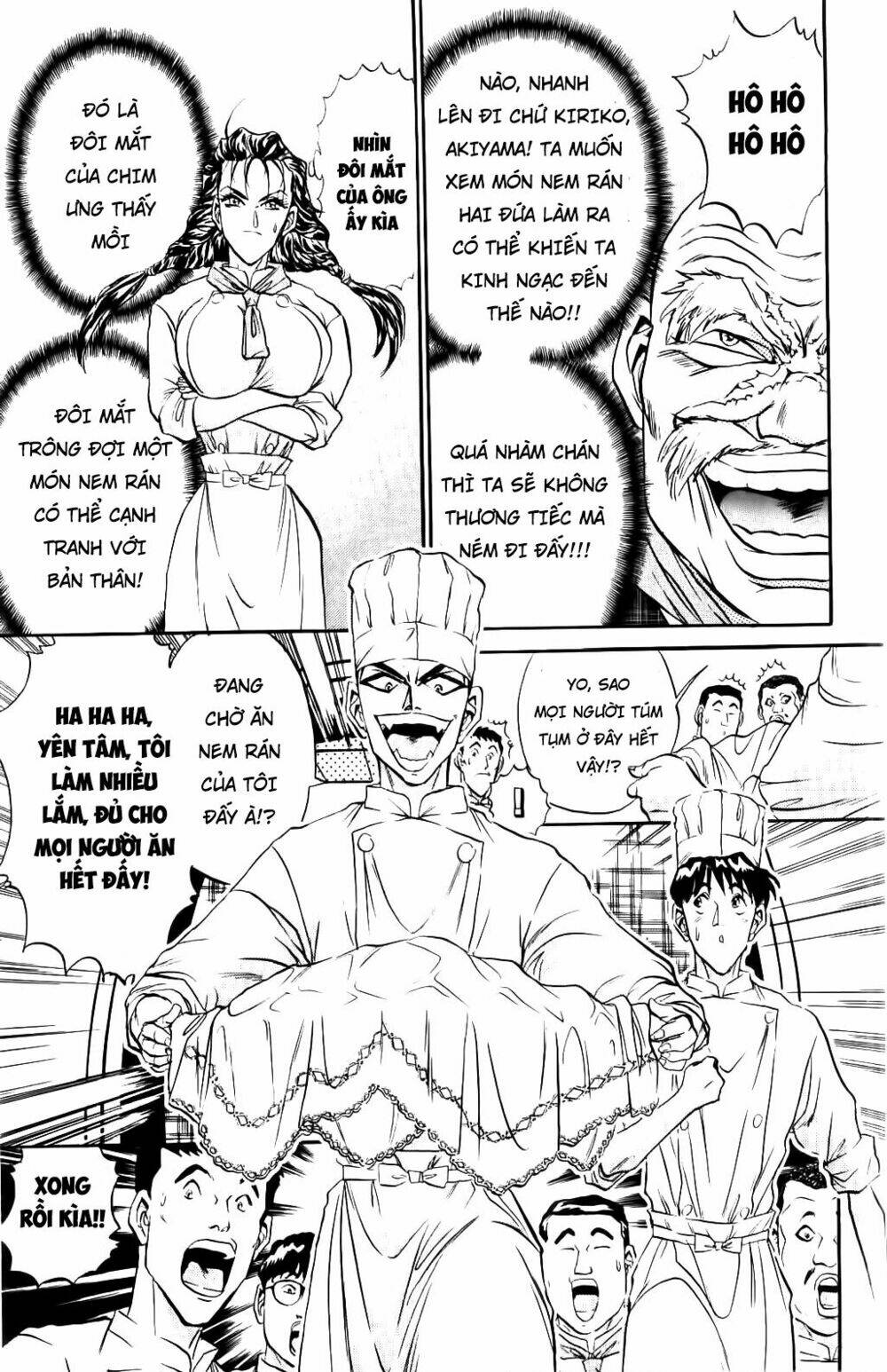 iron wok jan - đầu bếp siêu đẳng chapter 57 7