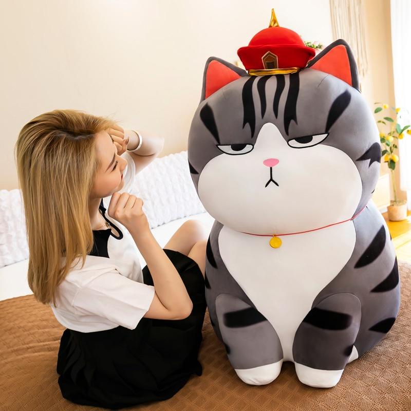 Gấu bông mèo hoàng thượng dễ thương ️ hàng nhập ️ Giá xưởng