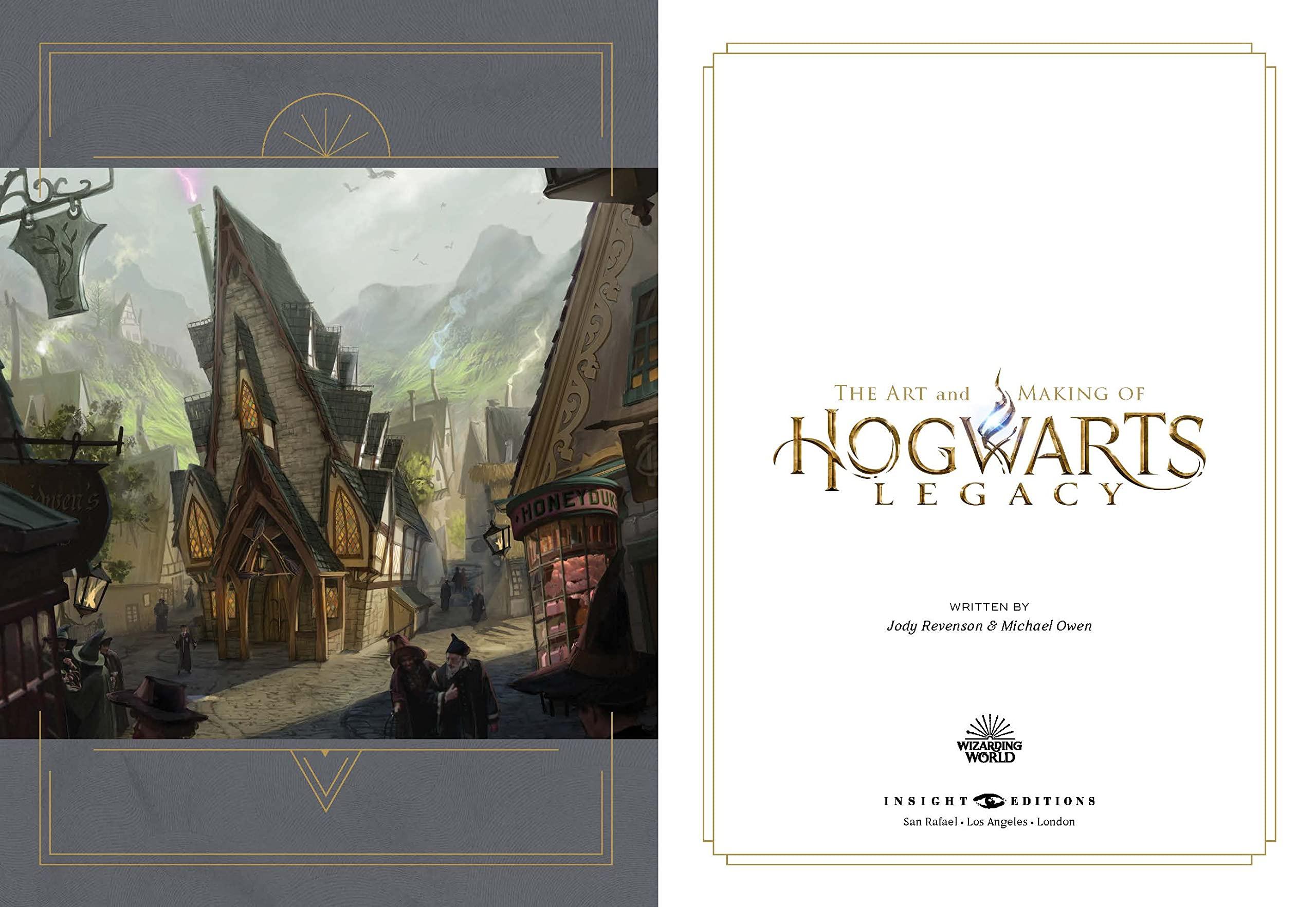Sách ngoại văn: The Art And Making Of Hogwarts Legacy: Exploring The Unwritten Wizarding World