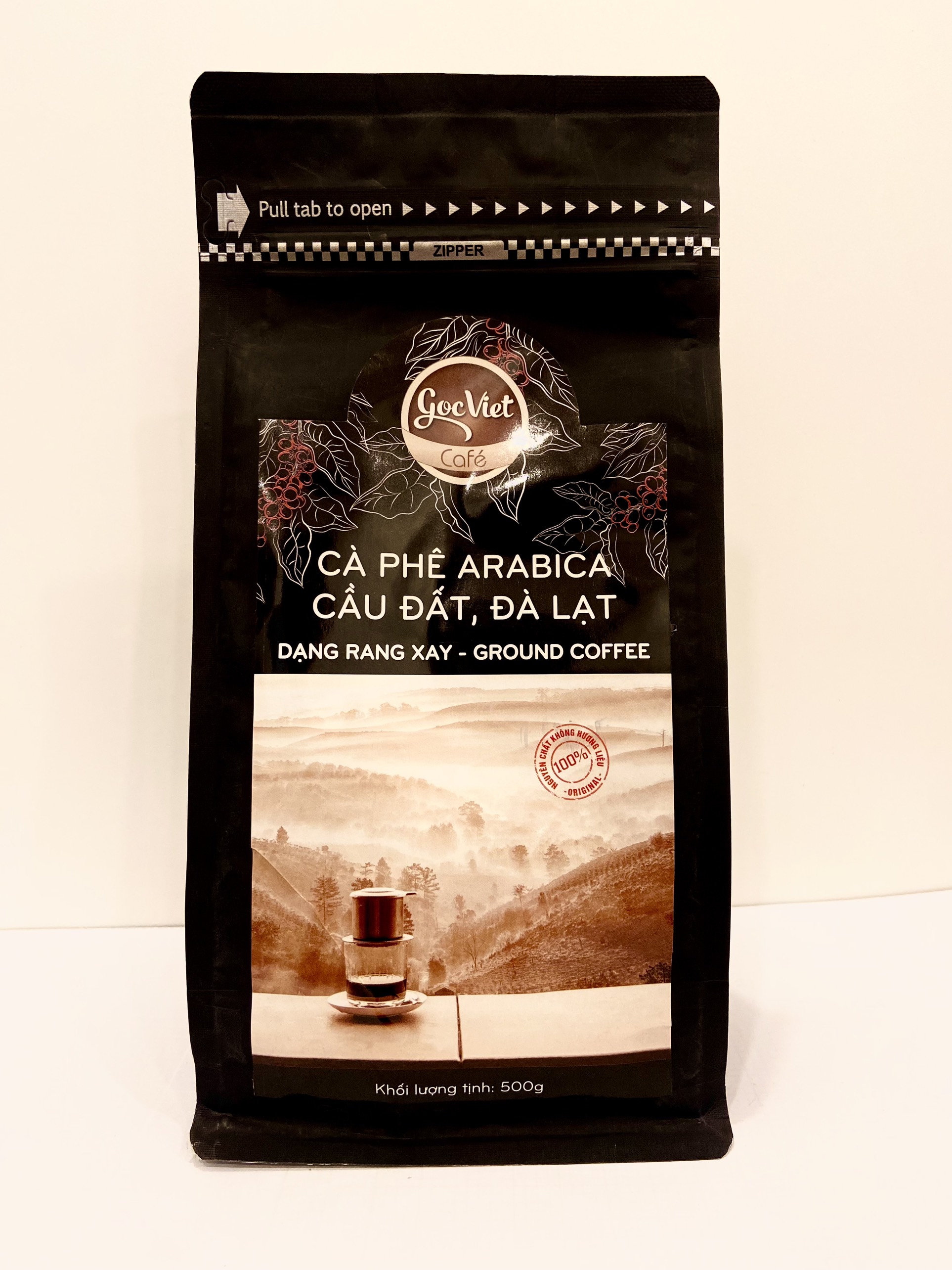 Cà phê Arabica Cầu  Đất Đà Lạt - 500 g