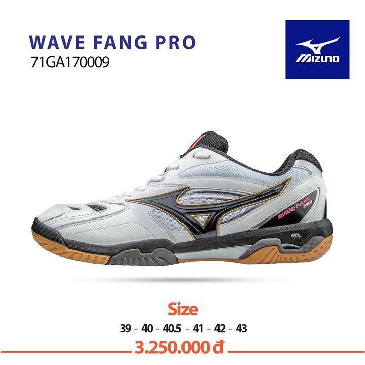 Giày Cầu Lông Wave Fang Pro trắng