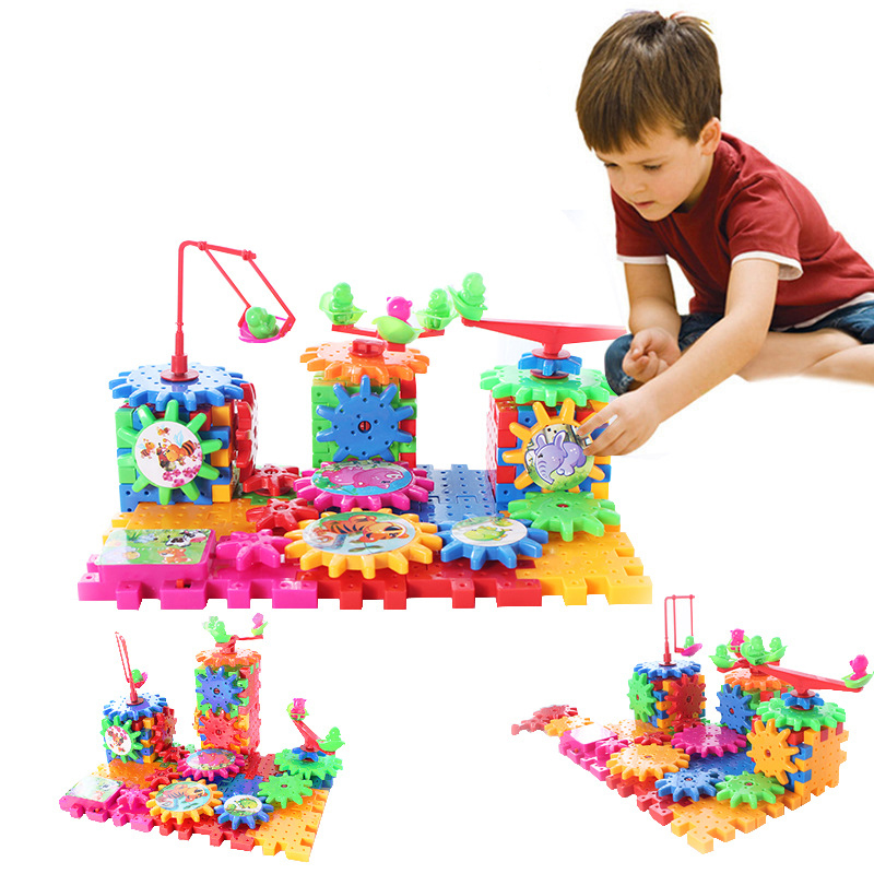 Bộ đồ chơi lắp ghép khối xây dựng phát triển tư duy sáng tạo thông minh cho trẻ. - DH2011