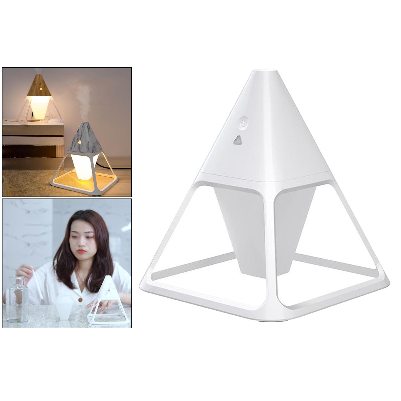 Cool Mist Humidifier Diffuser, 130ML Essential Oil Diffuser, for Bedroom, Home and Office, Baby Humidifier with Adjustable LED Light, Timer