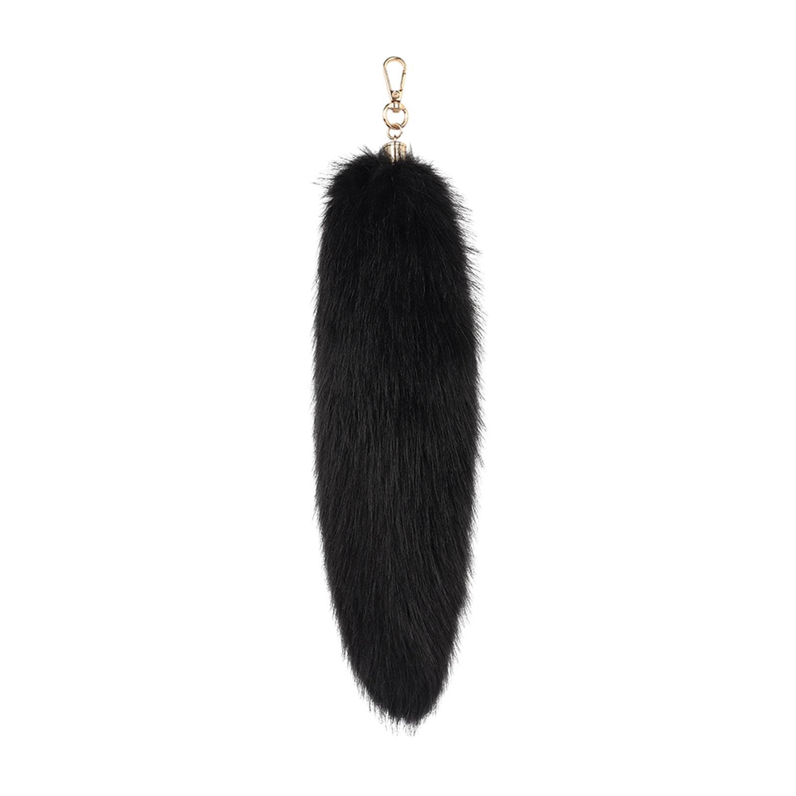Faux  Tails Pendant Plush Tail Keychain Pendant Hanging Pendant Ornament Car Bag Charm Pendant for Wallet, Tote Bag, Handbag, Women Men Gifts