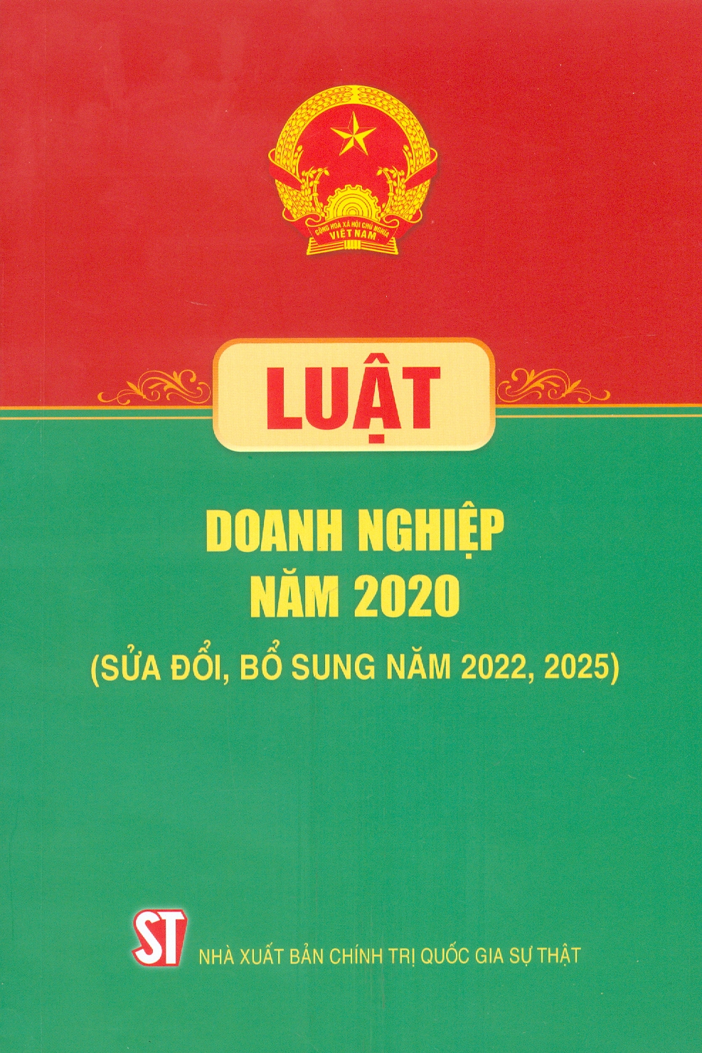 Luật Doanh Nghiệp Năm 2020 (Sửa Đổi, Bổ Sung Năm 2022, 2025)