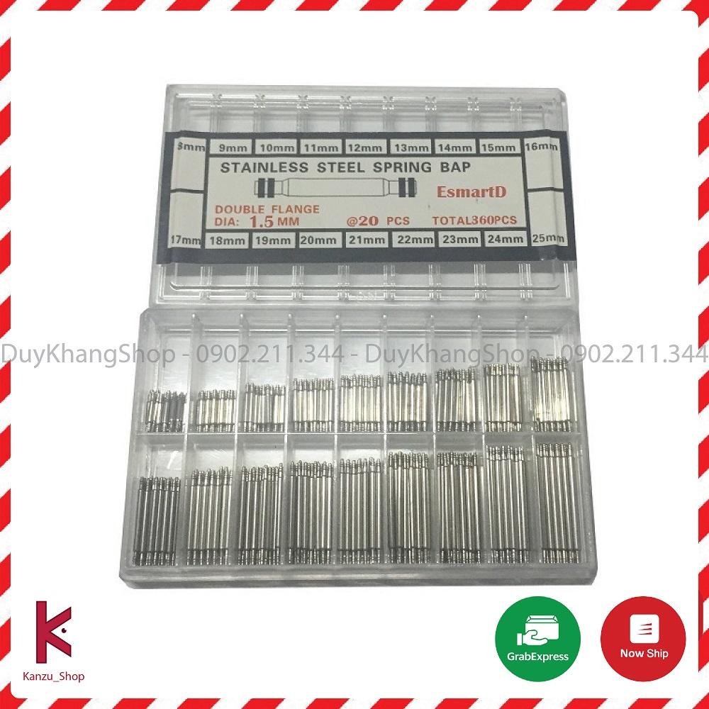 Bộ 360 cây chốt đồng hồ cao cấp