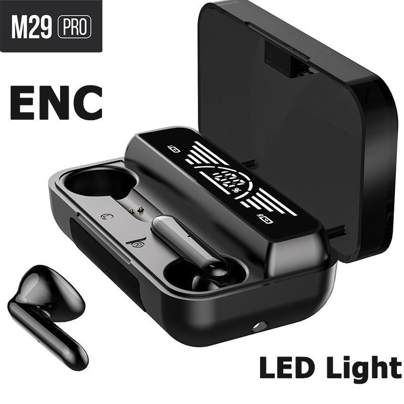 Tai nghe không dây M90 Pro TWS 2000mAh LED 9D Chống Thấm Nước