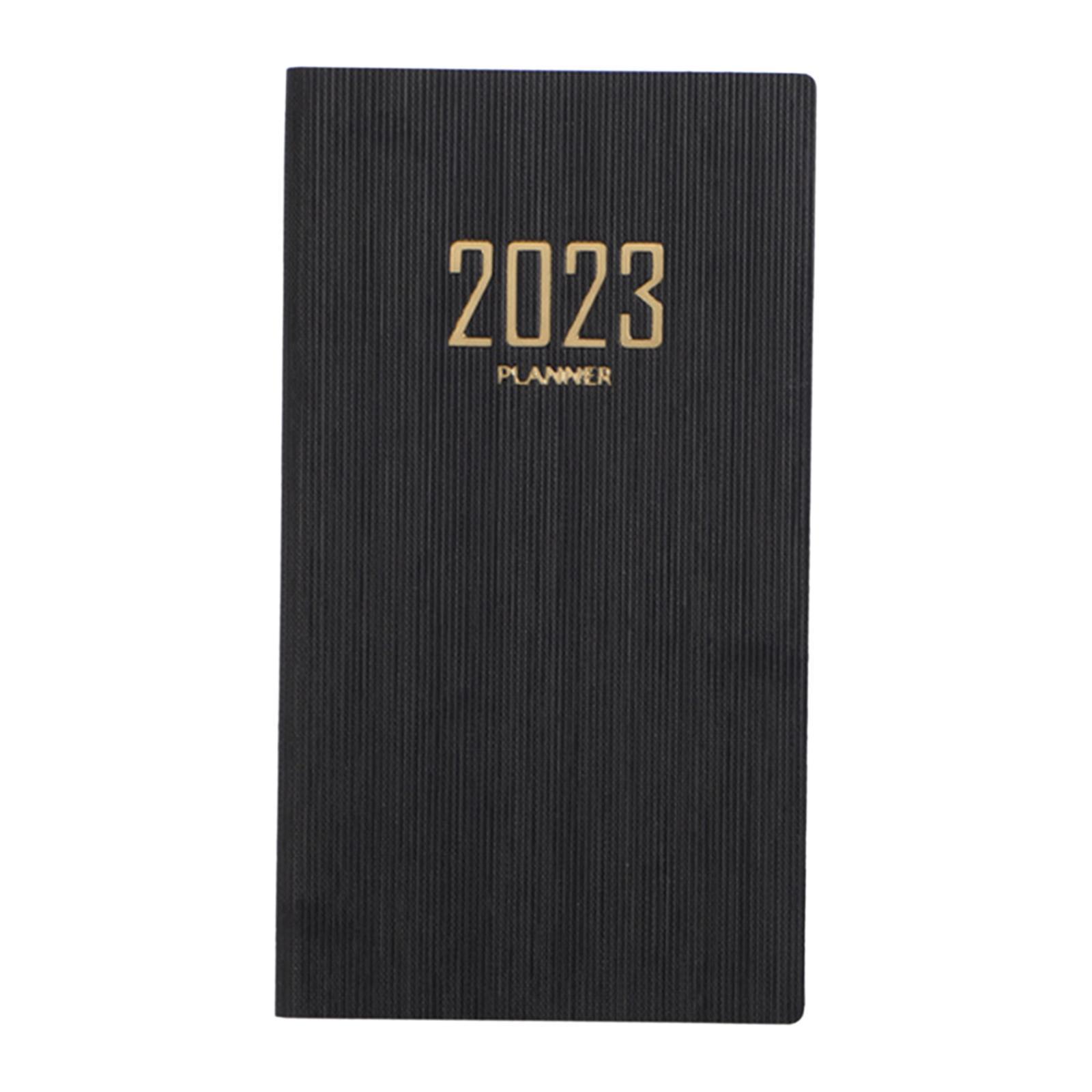 2Pcs Daily Account Monthly Notebook Planner Appointment Calendar for Travel