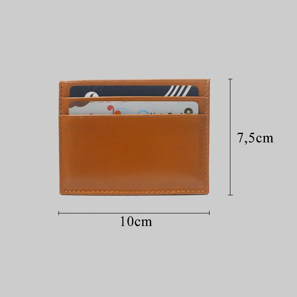 Ví đựng thẻ card da bò D&D Fashion DDF088 nhỏ gọn, tiện lợi, bảo hành 12 tháng