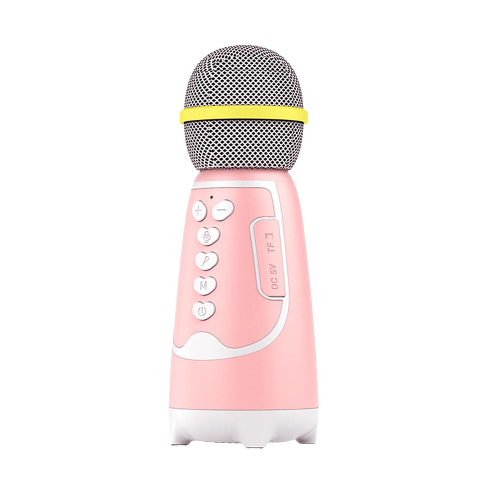 Wireless Bluetooth , Portable Handheld Karaoke Mic Speaker Machine Home Party Birthday for All Smartphones PC