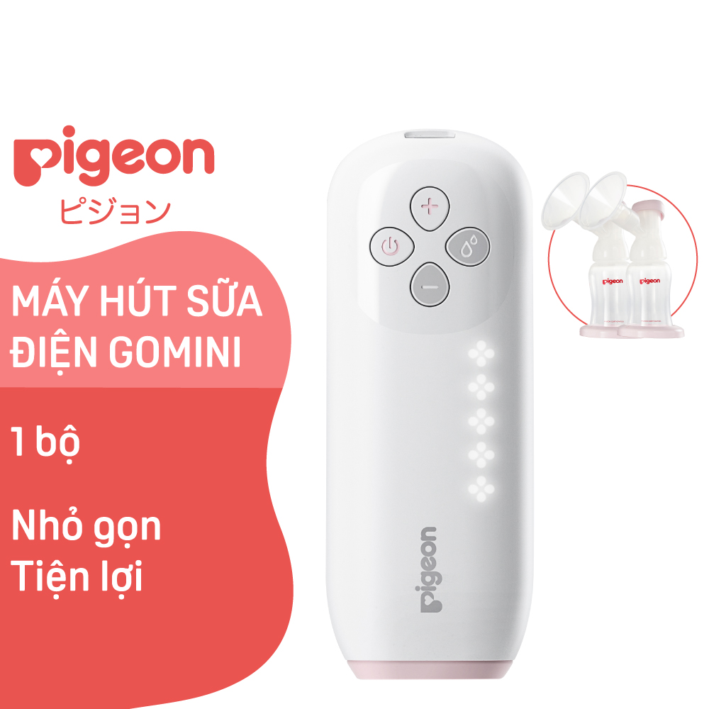 Máy hút sữa điện đôi GoMini Pigeon (HSD: 03/2025)