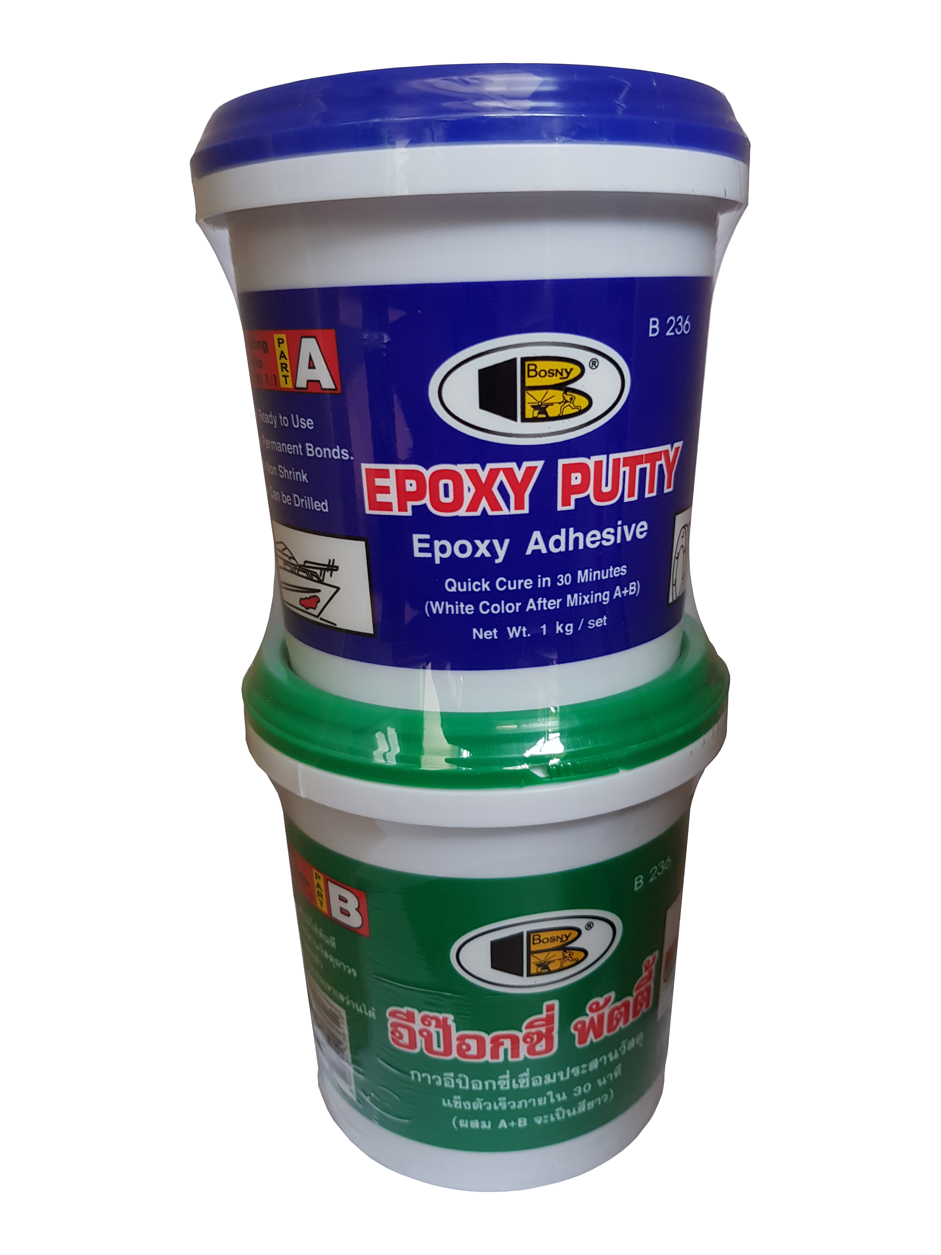 Keo AB Epoxy Putty dán đa năng Bonsy - Thái Lan