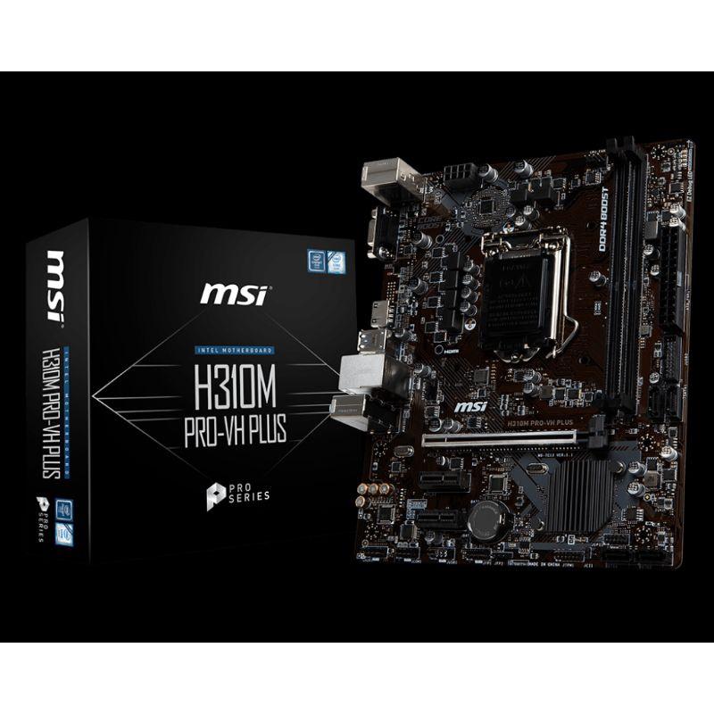 Bo mạch chủ - Mainboard MSI H310 các mã H310M Pro-VH Plus, H310M Pro-VD giá rẻ