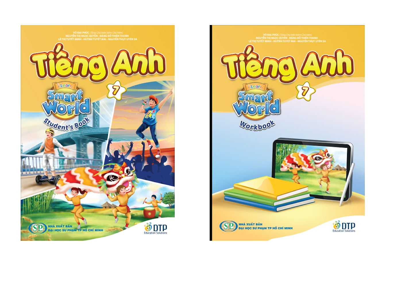 Combo Tiếng Anh lớp 7 I-Learn Smart World (Student's Book+Workbook)