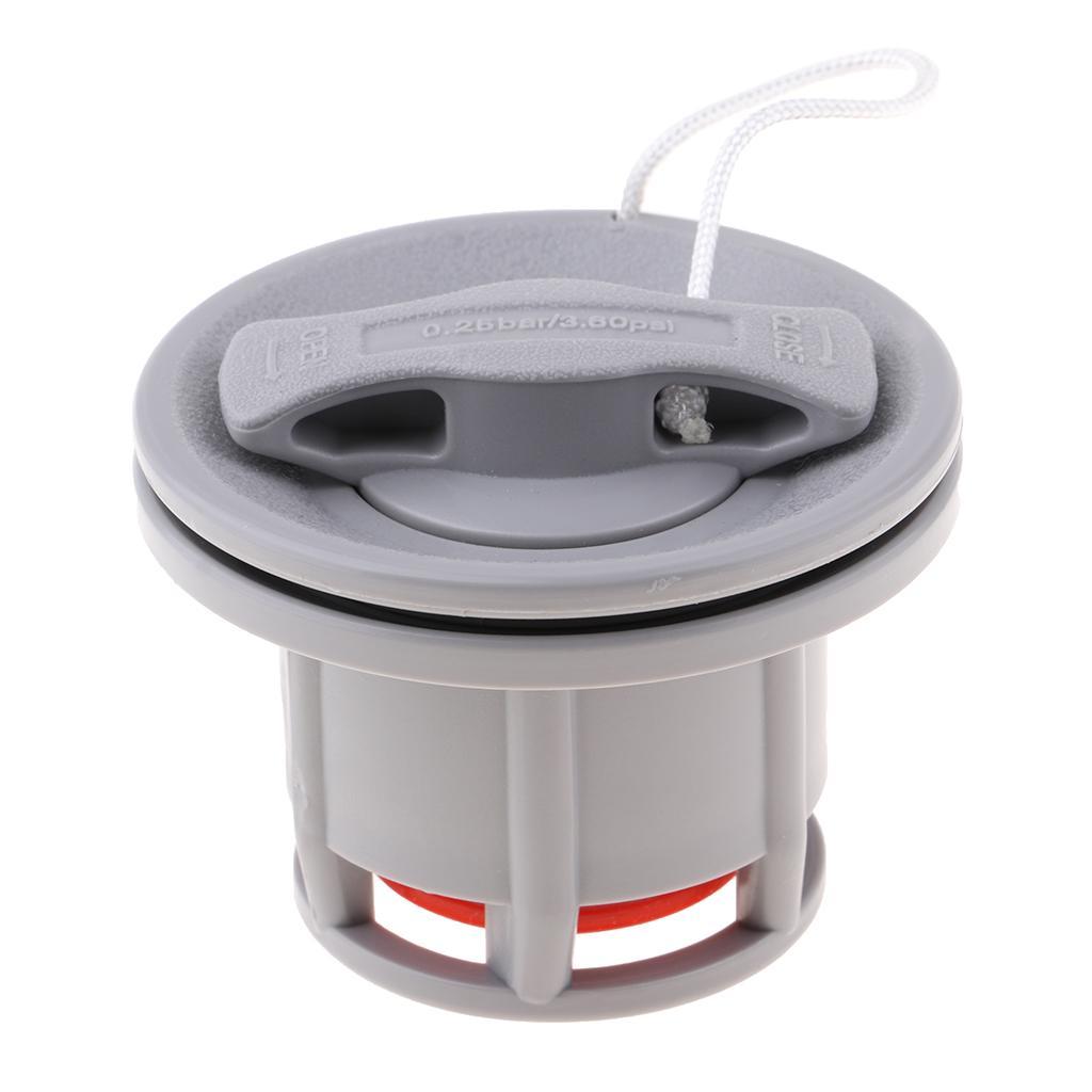 8 Holes Boat Air Valve Inflatable Air Safety Valve 2.5inch for Kayak Raft