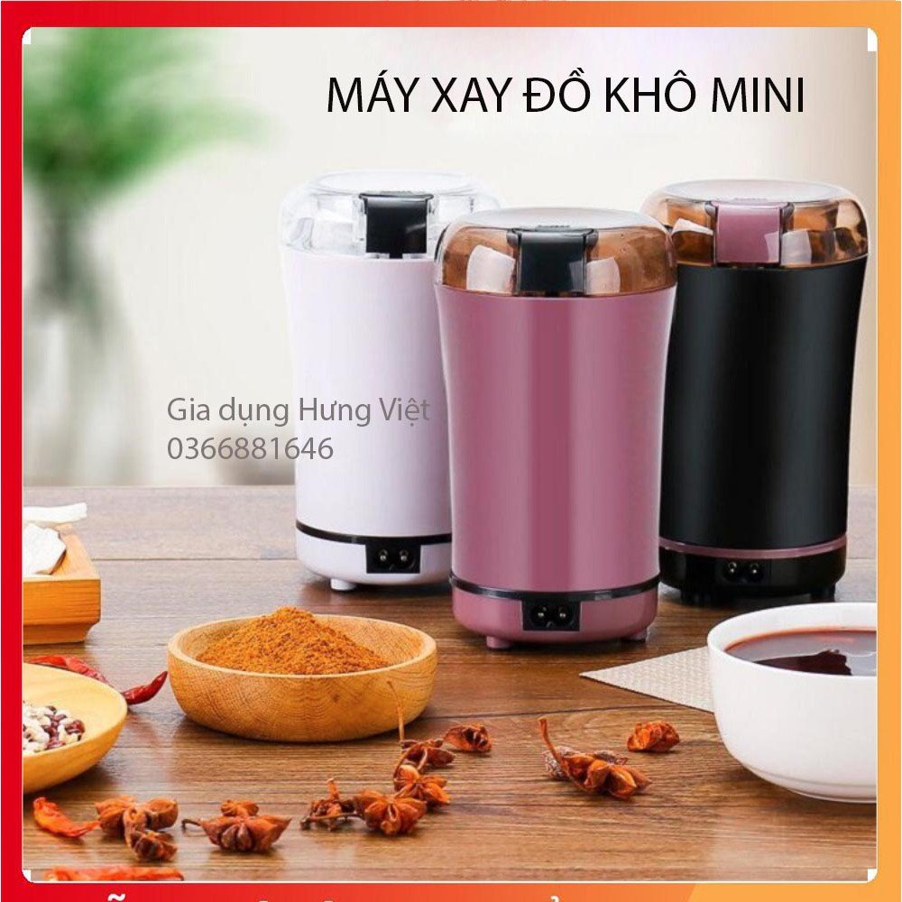 Máy xay tự động hạt khô mini  siêu tiện lợi