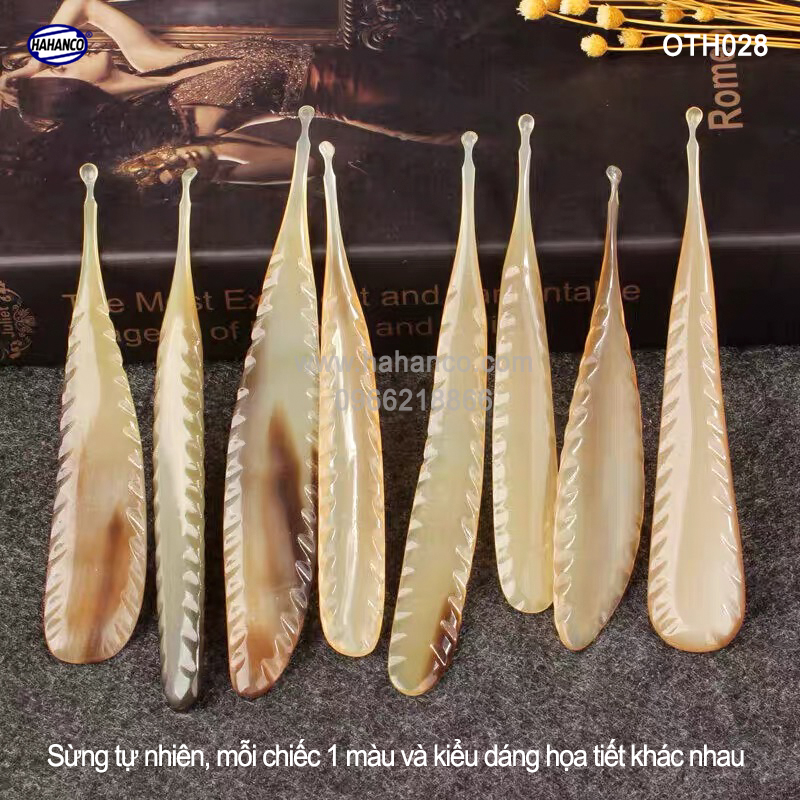 Dụng cụ lấy ráy tai bằng sừng, giúp tai luôn sạch - OTH028 - An toàn, tiện dụng, dụng cụ vệ sinh tai chăm sóc gia đình