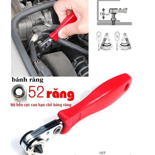 Bộ Tay Vặn Và Mũi Vít 9 Chi Tiết Tự Động Bắt Góc Hẹp Anex Nhật Bản: No.429 - No.525 - No.526