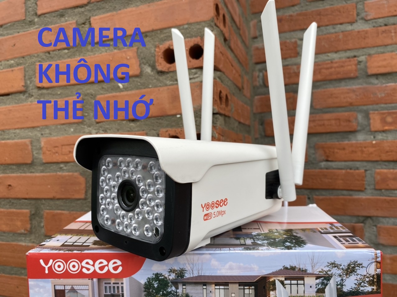 Camera IP Wifi Ngoài Trời Yoosee QW - 216S Full HD 1080 - Ban Đêm Có Màu - Hàng Nhập Khẩu