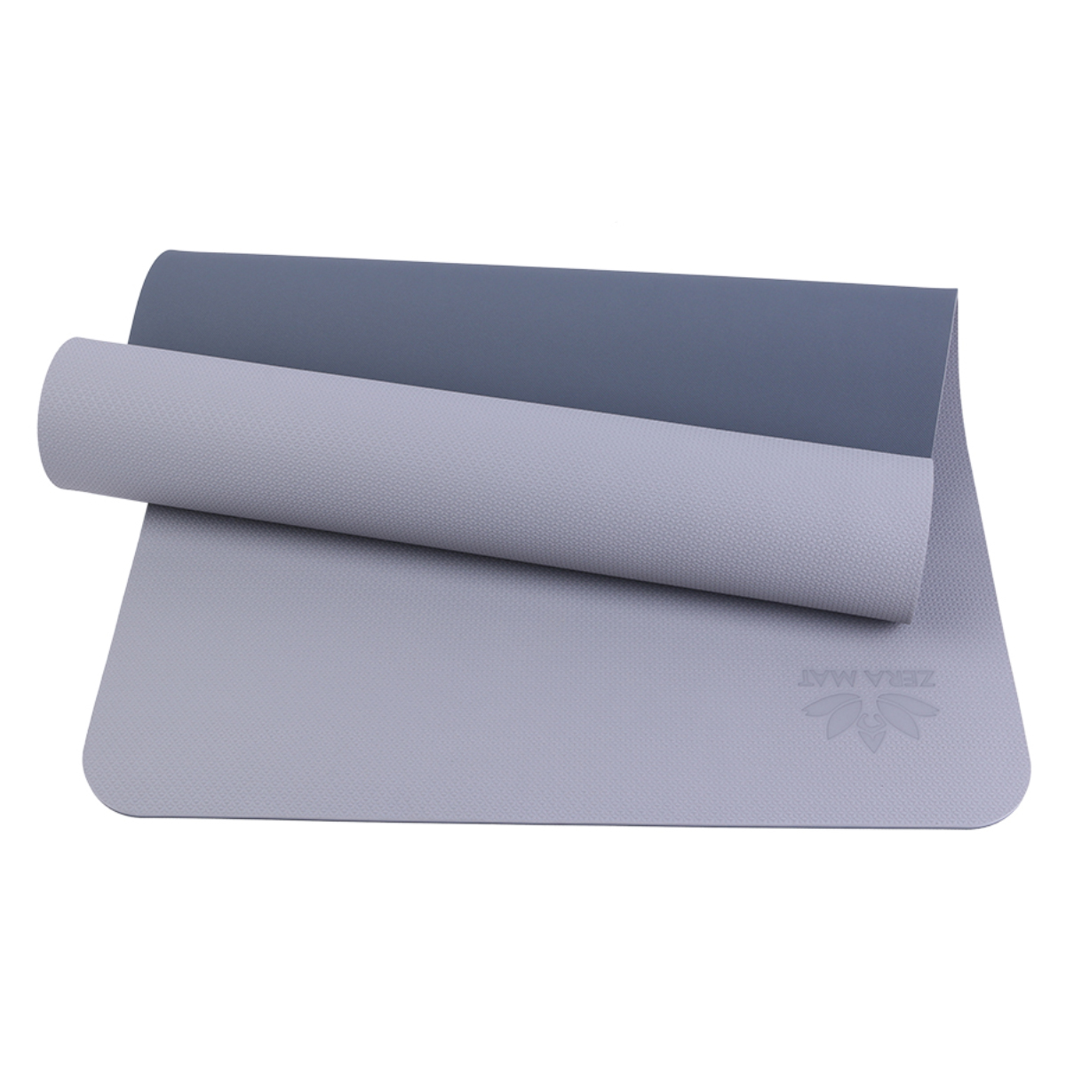 Thảm Yoga Premium Zera YESURE 8mm 2 Lớp Màu Xám