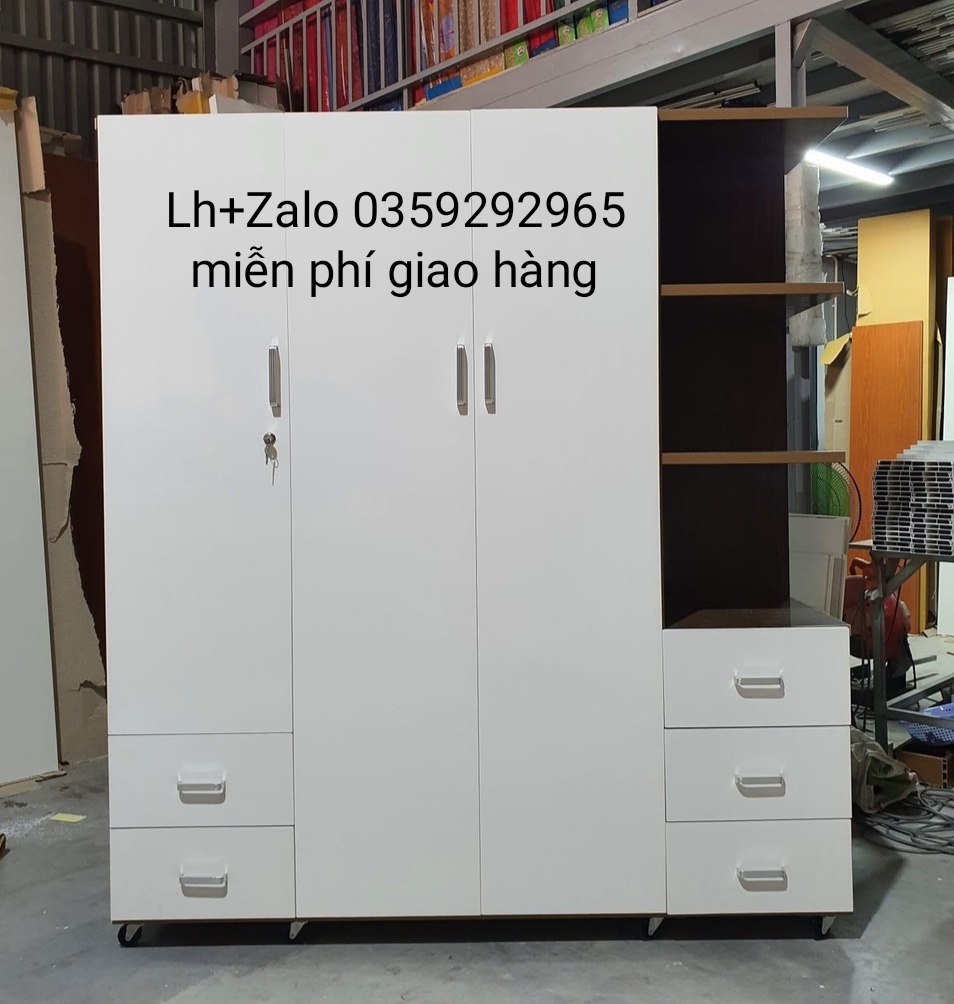 Tủ nhựa đài Loan 4 cánh