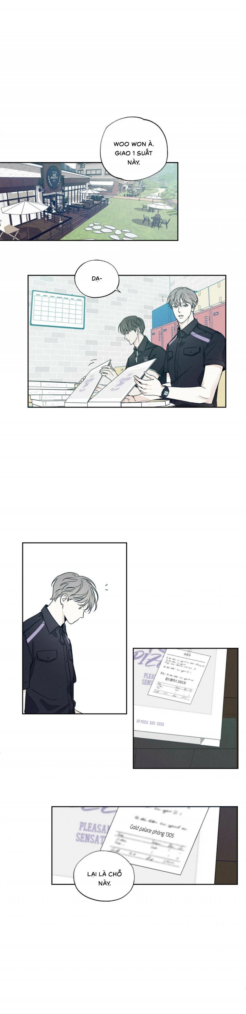 người giao pizza và gold palace chapter 3.5 4