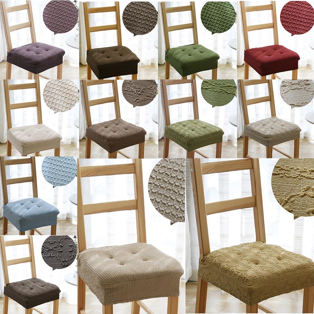 Modern Sponges Seat Cushion Thick Pad Bolster Chair Slipcover