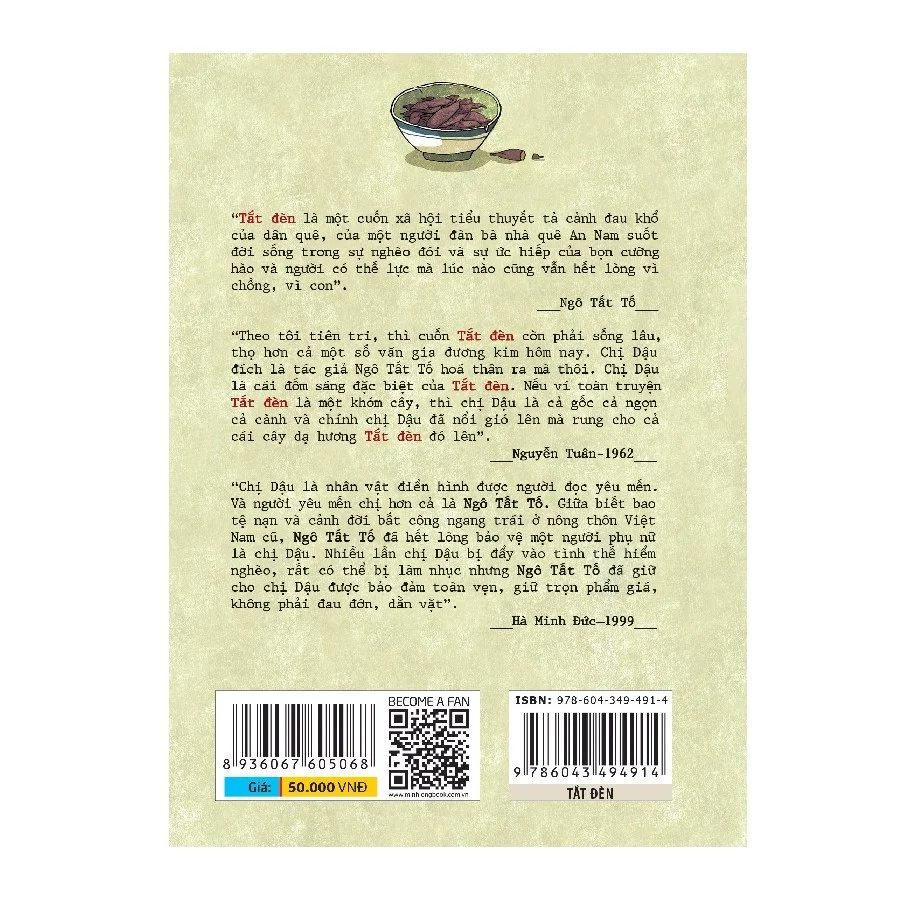 Sách- Tiểu Thuyết Tắt Đèn