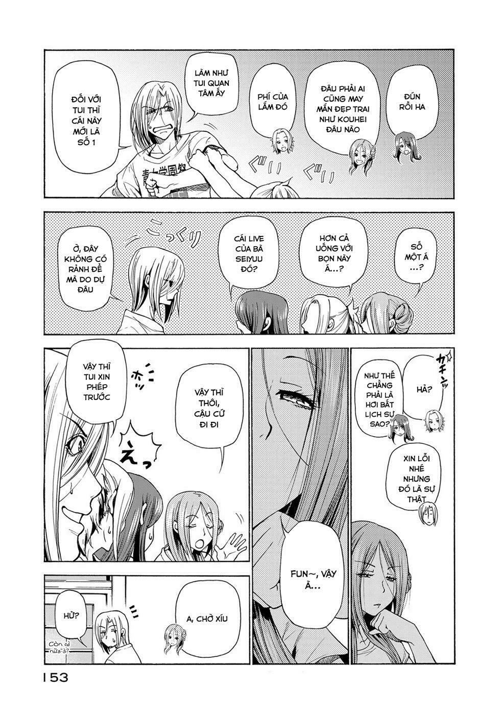 cô gái thích lặn - grand blue chapter 25 28