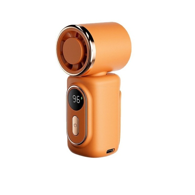 Quạt mini cầm tay kẹp áo FY30 pin sạc 5 Cấp gió mạnh mé nhỏ gọn nhẹ , tiện lợi - HÀNG NHẬP KHẨU