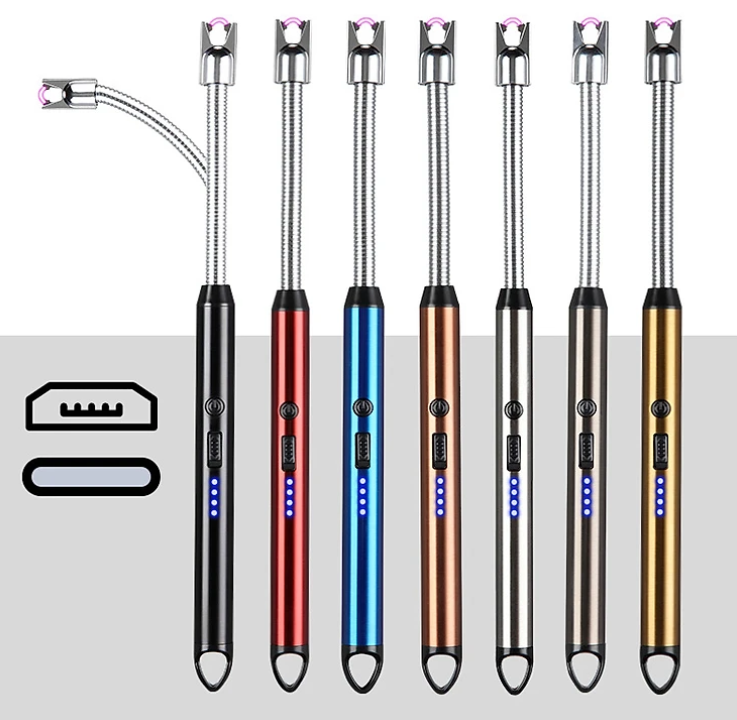 Cây mồi bếp ga sạc điện usb thay thế bật lửa chống gió an toàn bằng phóng tia plasma