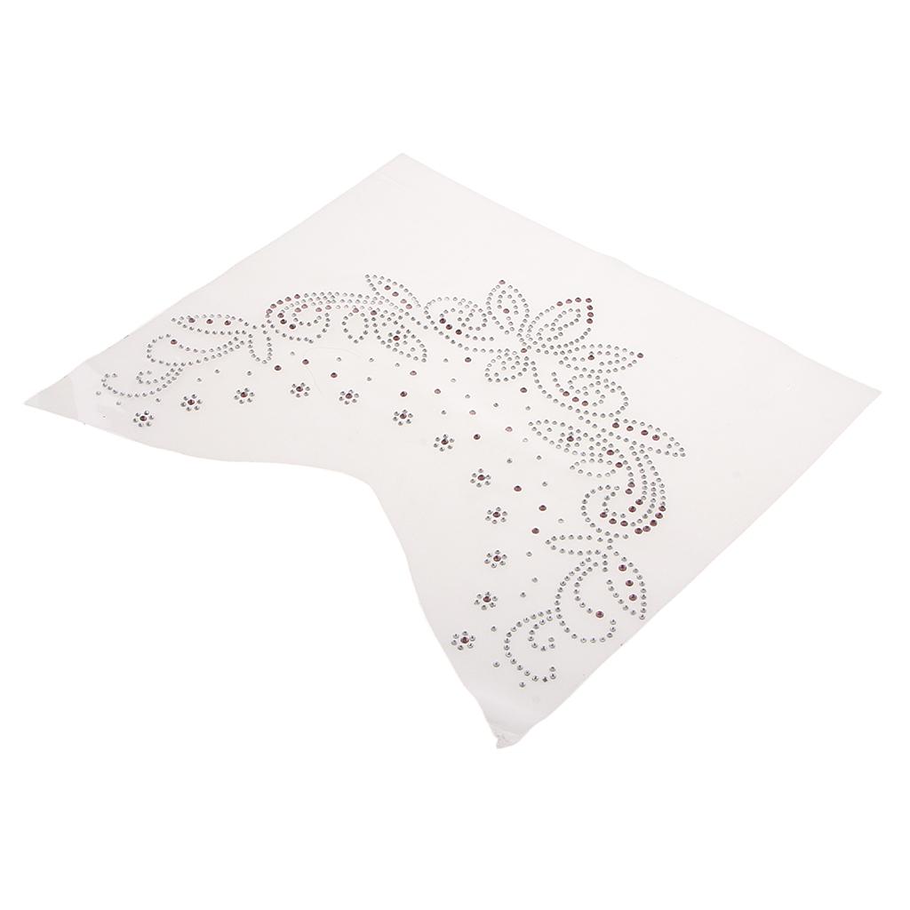 Bling Rhinestone Hot Fix Iron Trên Các Bản Vá Cho áo Thun Jeans Túi Trang Trí