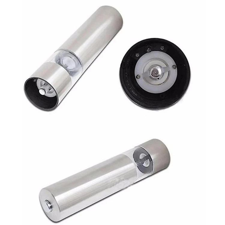 Máy xay tiêu inox cầm tay dùng pin - Hàng chính hãng