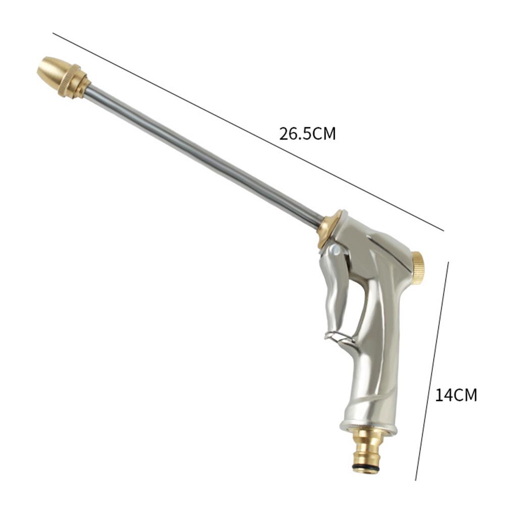 Garden Hose Nozzle, High Pressure Car Wash Sprayer Gun, Handheld Water Hose Nozzle, Adjustable Water Pressure