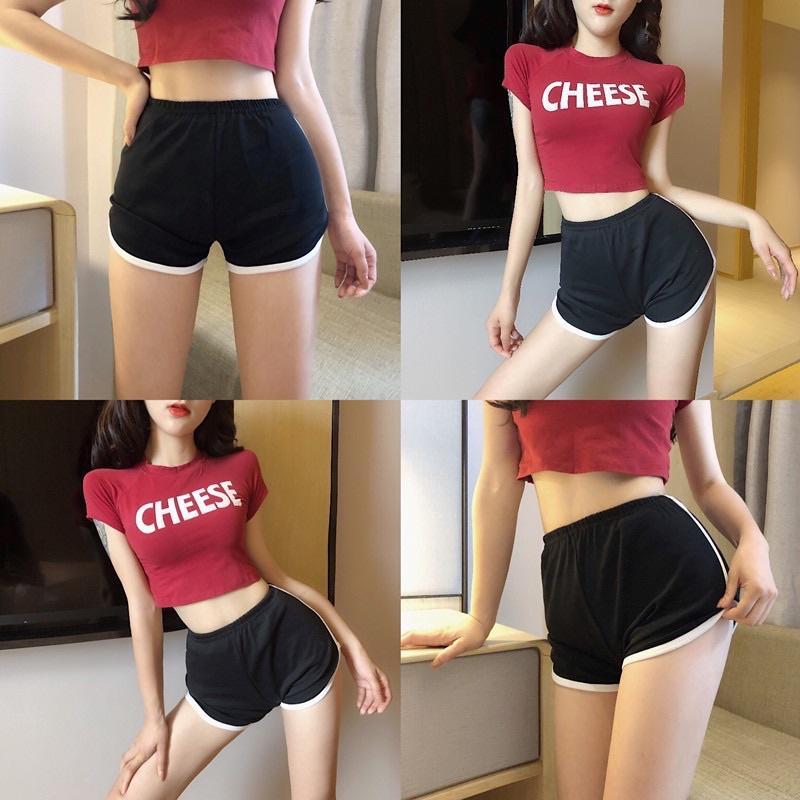 Quần Short Đùi Viền FREE SHIP Quần thể thao dáng ngắn năng động trẻ trung