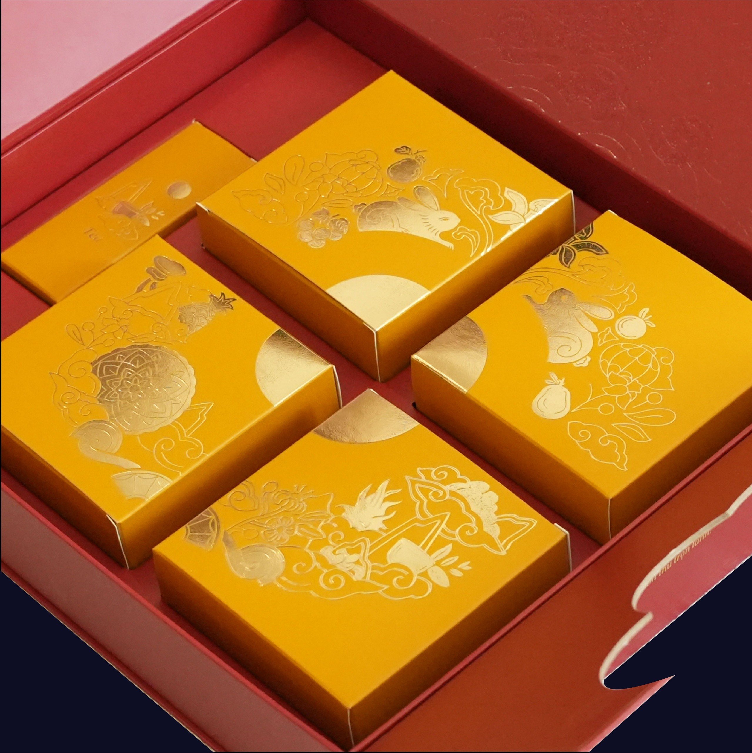 Set bánh trung thu ăn kiêng, ít ngọt Thu Yêu Thương Nonglamfood | Quà tặng healthy ý nghĩa cho người thân, đối tác