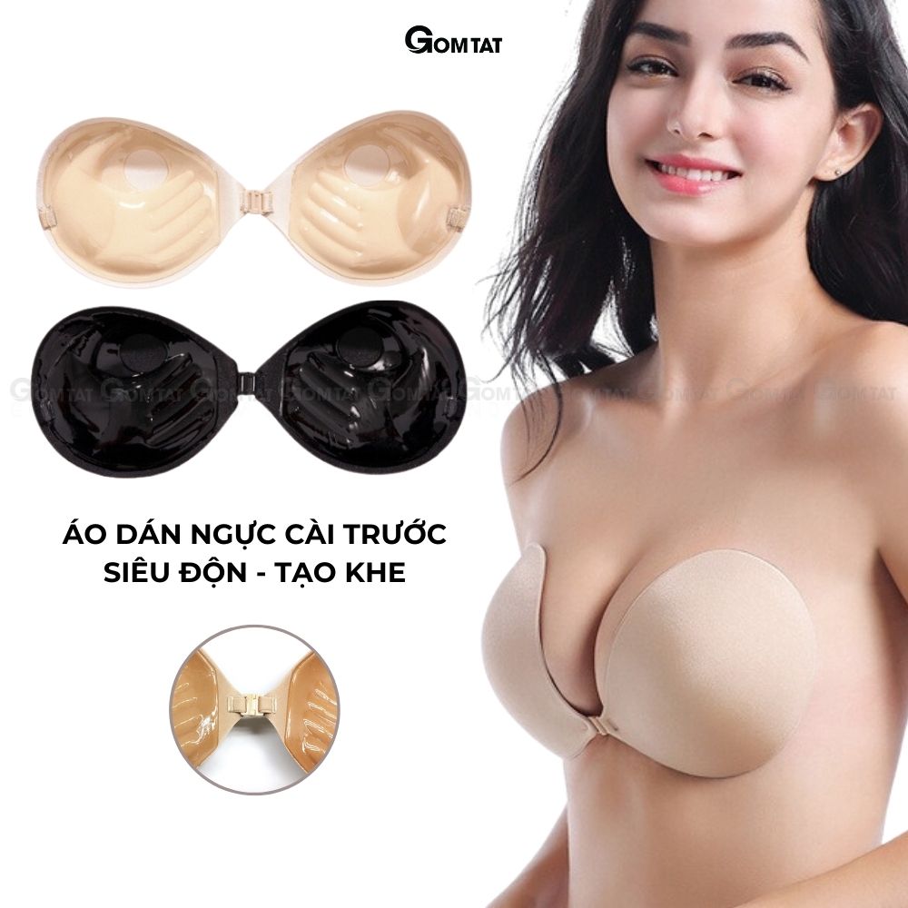 Áo dán ngực cài trước miếng dán, áo ngực siêu độn tạo khe quyến rũ dính siêu chắc - SA-0127