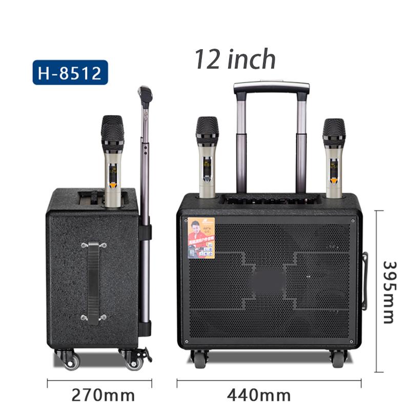 Loa thanh kéo ngoài trời Loa di động Loa siêu trầm bài hát Bluetooth K Âm thanh Âm nhạc Thiết bị âm thanh Bộ khuếch đại Loa Đầu phát Màu sắc: Xanh cỏ