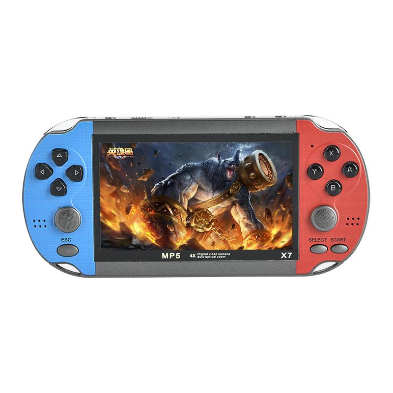 Máy Chơi Game Cầm Tay X12/PLUS/X7-Màn Hình Khủng 7.1 inch,Bản 15000 Game/Nghe Nhạc/Xem Phim/Chơi Game