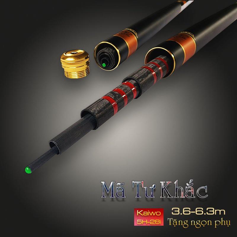 Cần câu đài nội địa trung Tư Mã Khắc 5H chuyên câu đơn đài chất liệu carbon cao cấp tặng kèm ngọn phụ