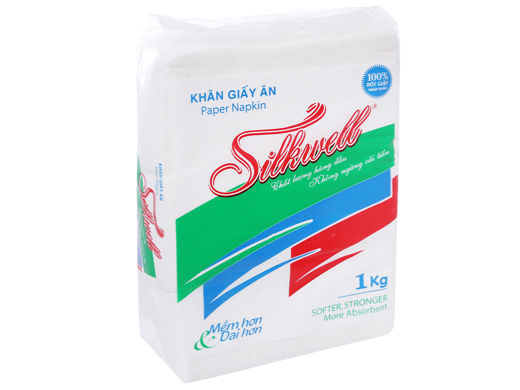 Giấy ăn cân Silkwell X240 xanh ngọc 1kg